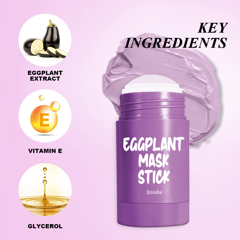 Skin Care Facial Mask Eggplant - Mud Mask Kaolin のレビューと価格