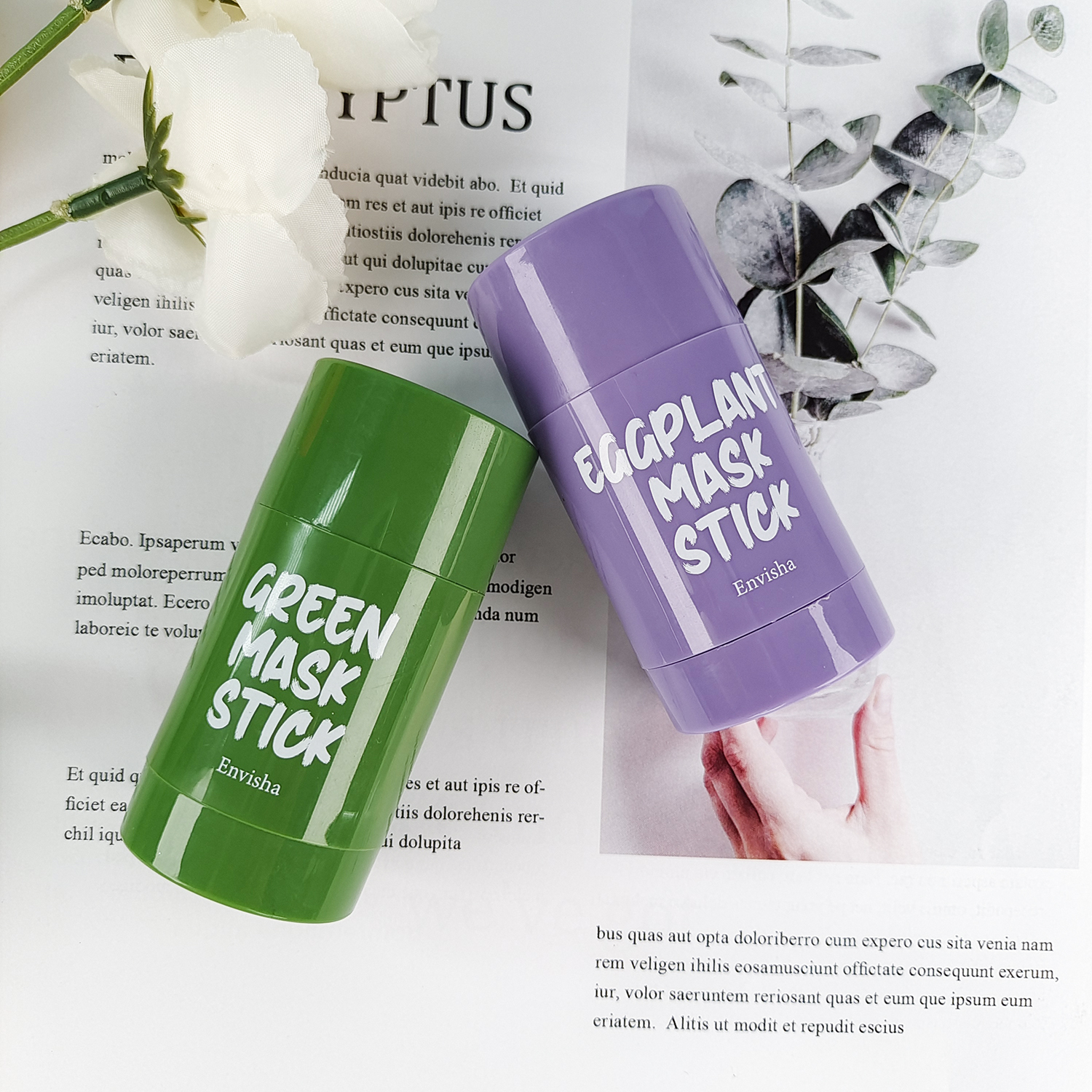Skin Care Facial Mask Eggplant - Mud Mask Kaolin のレビューと価格