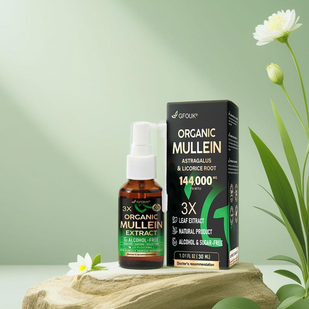 3X Organic Mullein Leaf Extrac - Licorice Root Extract のレビューと価格