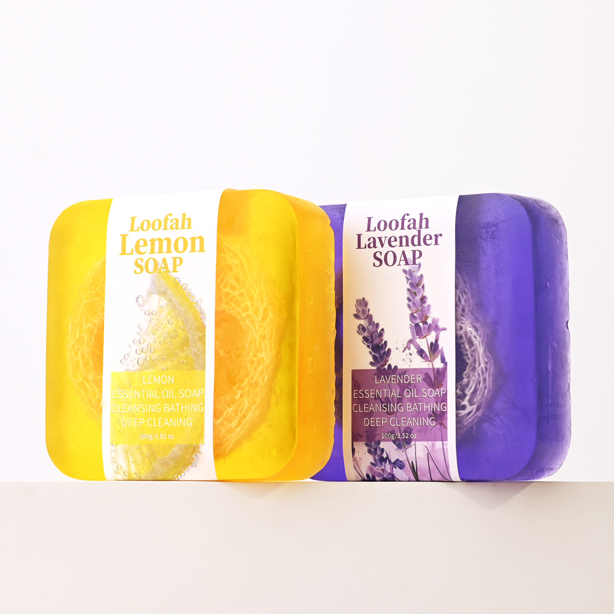 S+100g  Lavender Loofah Essent - Kojic Acid Soap のレビューと価格