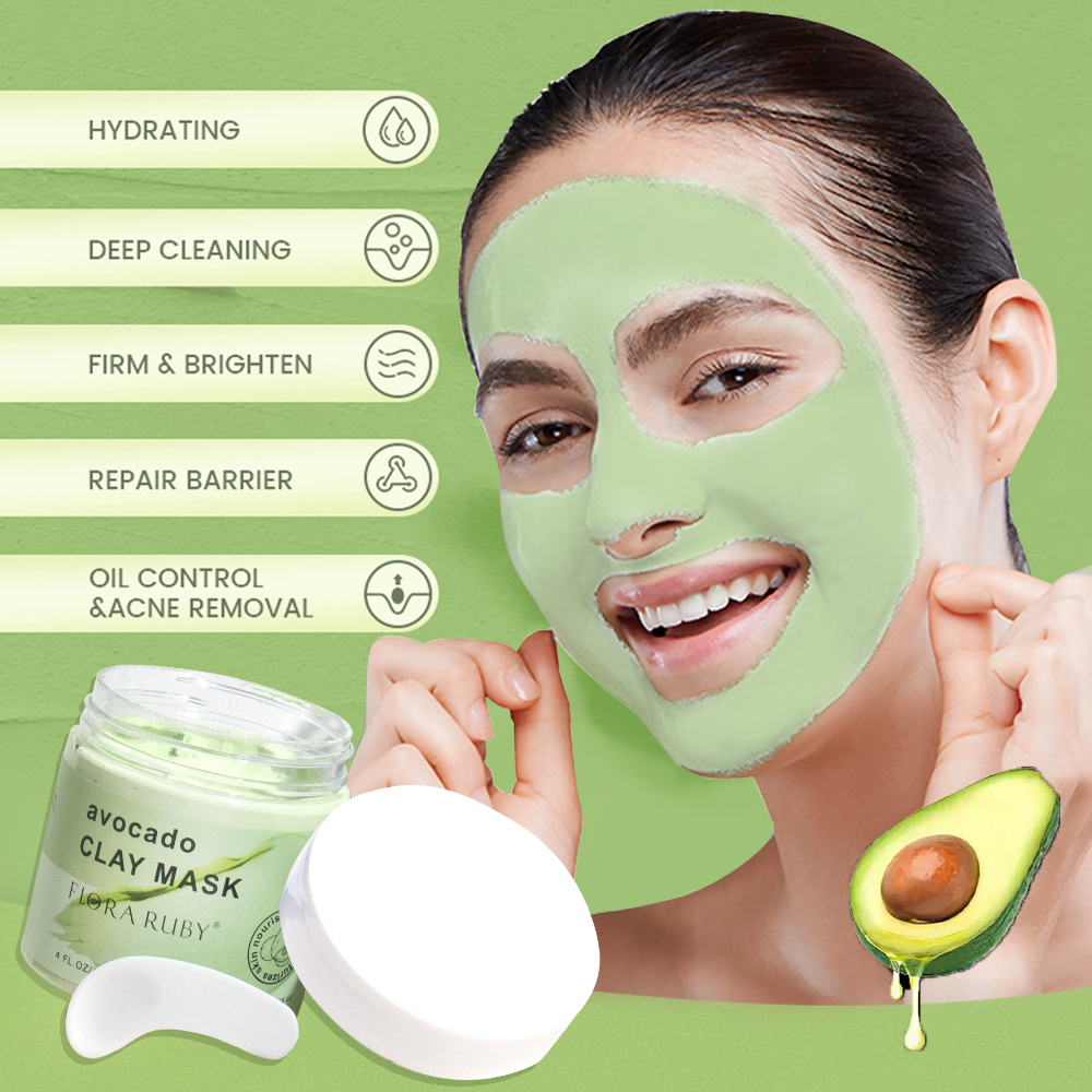 Face Masks Skincare-Avocado Cl - Mud Mask Kaolin のレビューと価格