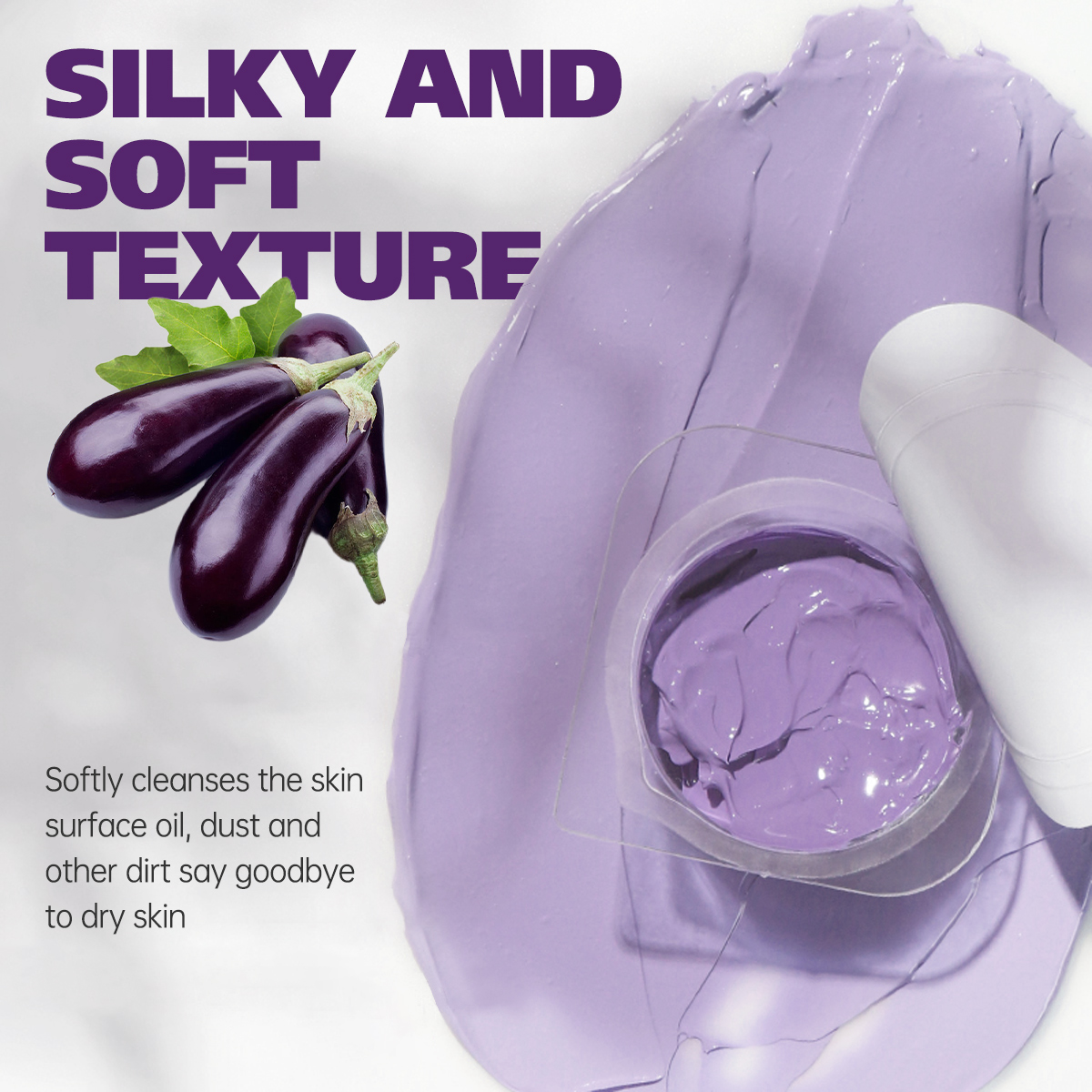 5g/0.17oz*10 Eggplant clay mud - Mud Mask Kaolin のレビューと価格
