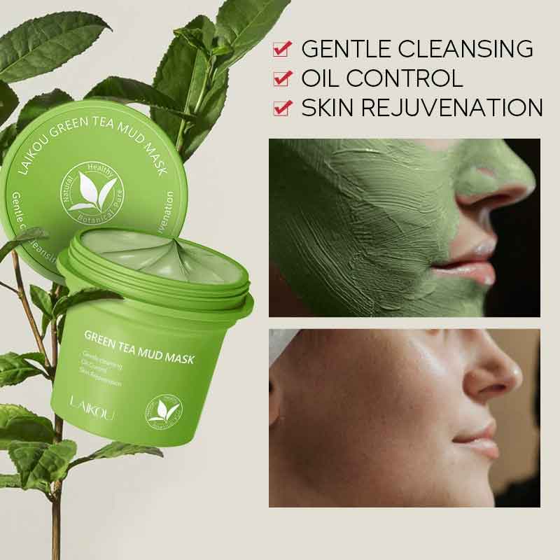 Green Tea Mud Mask Cleansing M - Mud Mask Kaolin のレビューと価格