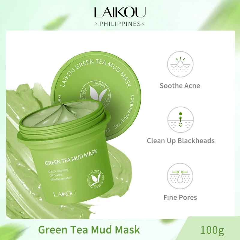 Green Tea Mud Mask Cleansing M - Mud Mask Kaolin のレビューと価格