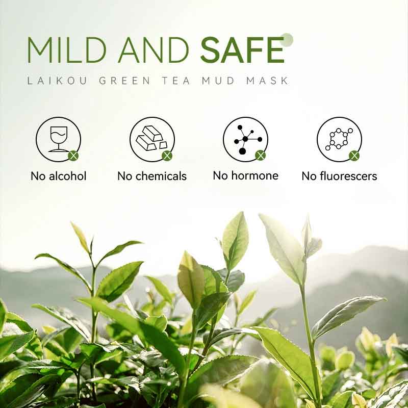 Green Tea Mud Mask Cleansing M - Mud Mask Kaolin のレビューと価格