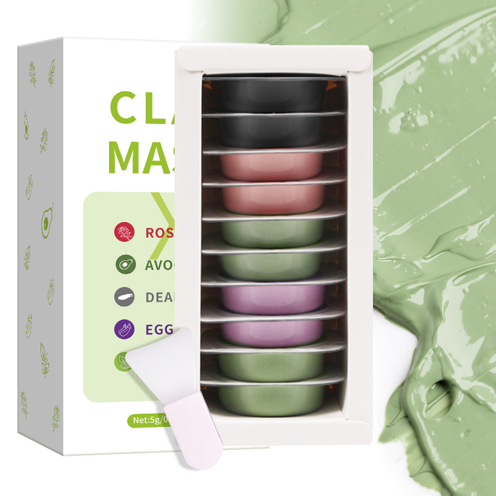 5g*10pcs clay mud mask set hya - Mud Mask Kaolin のレビューと価格