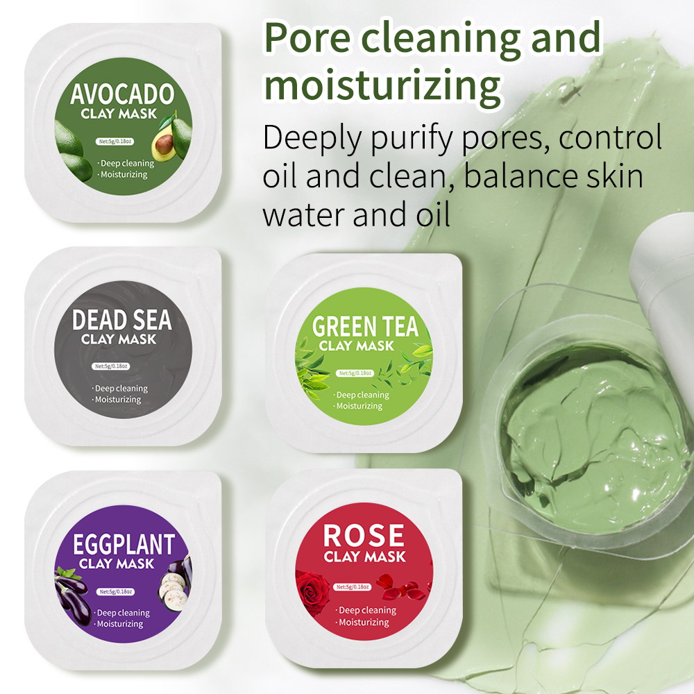 5g*10pcs clay mud mask set hya - Mud Mask Kaolin のレビューと価格