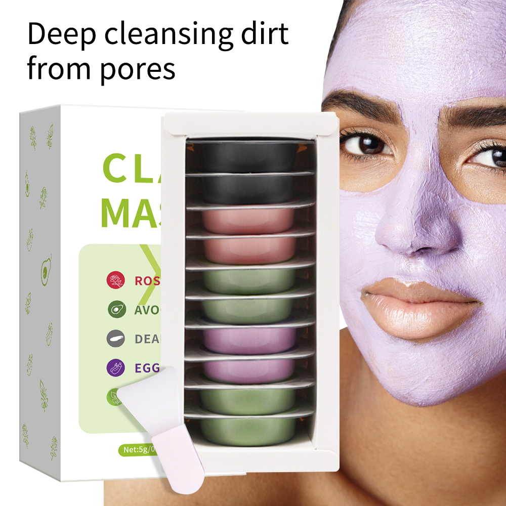 5g*10pcs clay mud mask set hya - Mud Mask Kaolin のレビューと価格