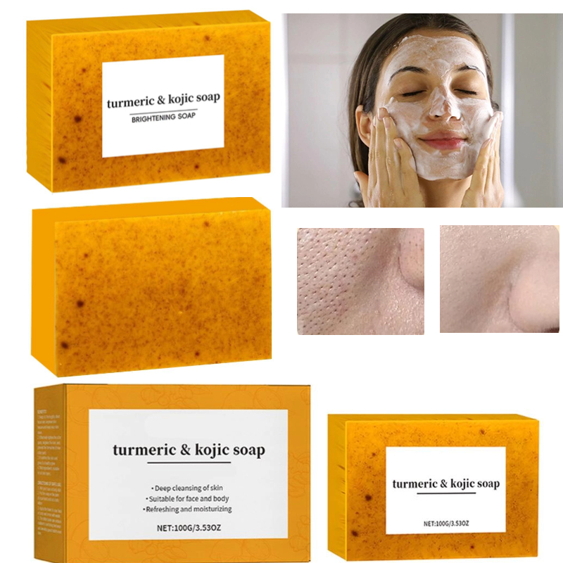 100g Turmeric Hand Made Soap L - Kojic Acid Soap のレビューと価格