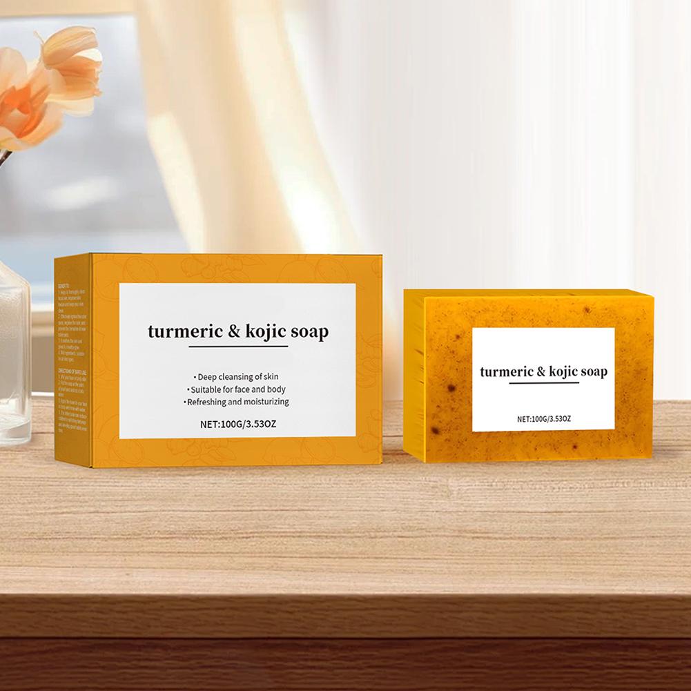 100g Turmeric Hand Made Soap L - Kojic Acid Soap のレビューと価格