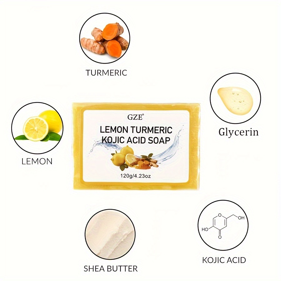 GZE Body Restore Lemon Turmeri - Kojic Acid Soap のレビューと価格