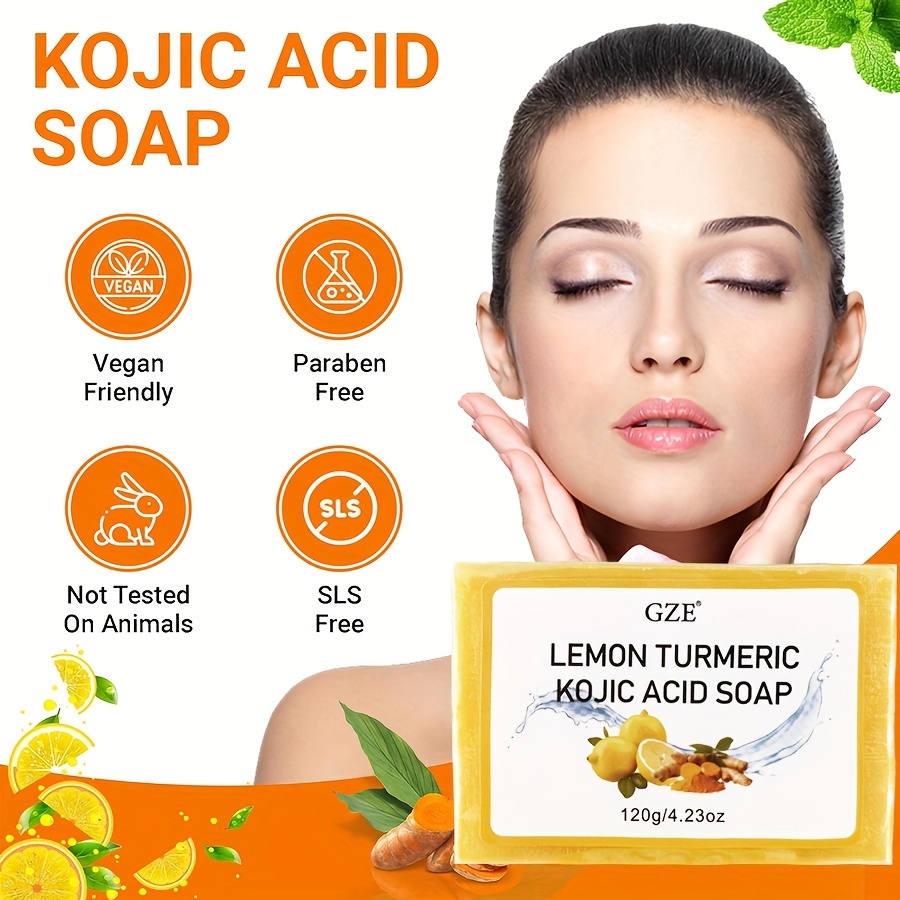 GZE Body Restore Lemon Turmeri - Kojic Acid Soap のレビューと価格