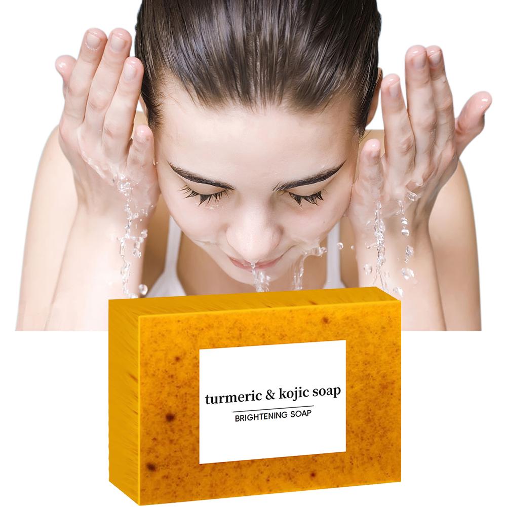1/3/5/10PCS Turmeric Hand Made - Kojic Acid Soap のレビューと価格