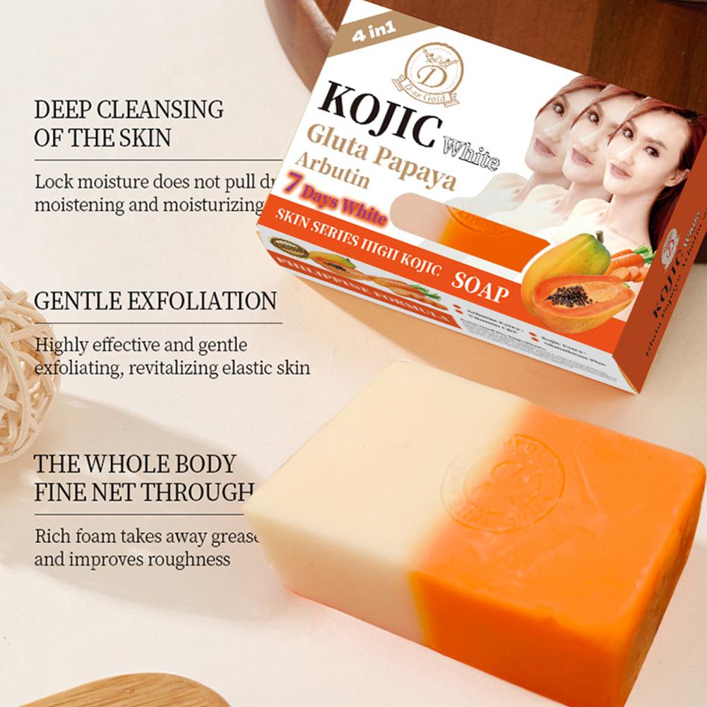 160g Papaya Kojic Acid Essenti - Kojic Acid Soap のレビューと価格