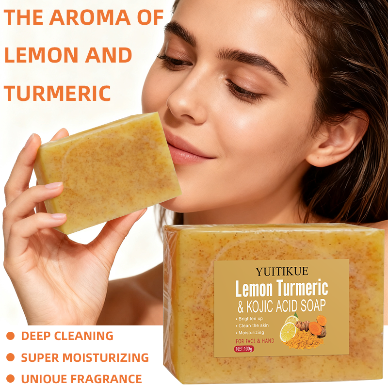 Lemon Turmeric Kojic Acid Soap - Kojic Acid Soap のレビューと価格