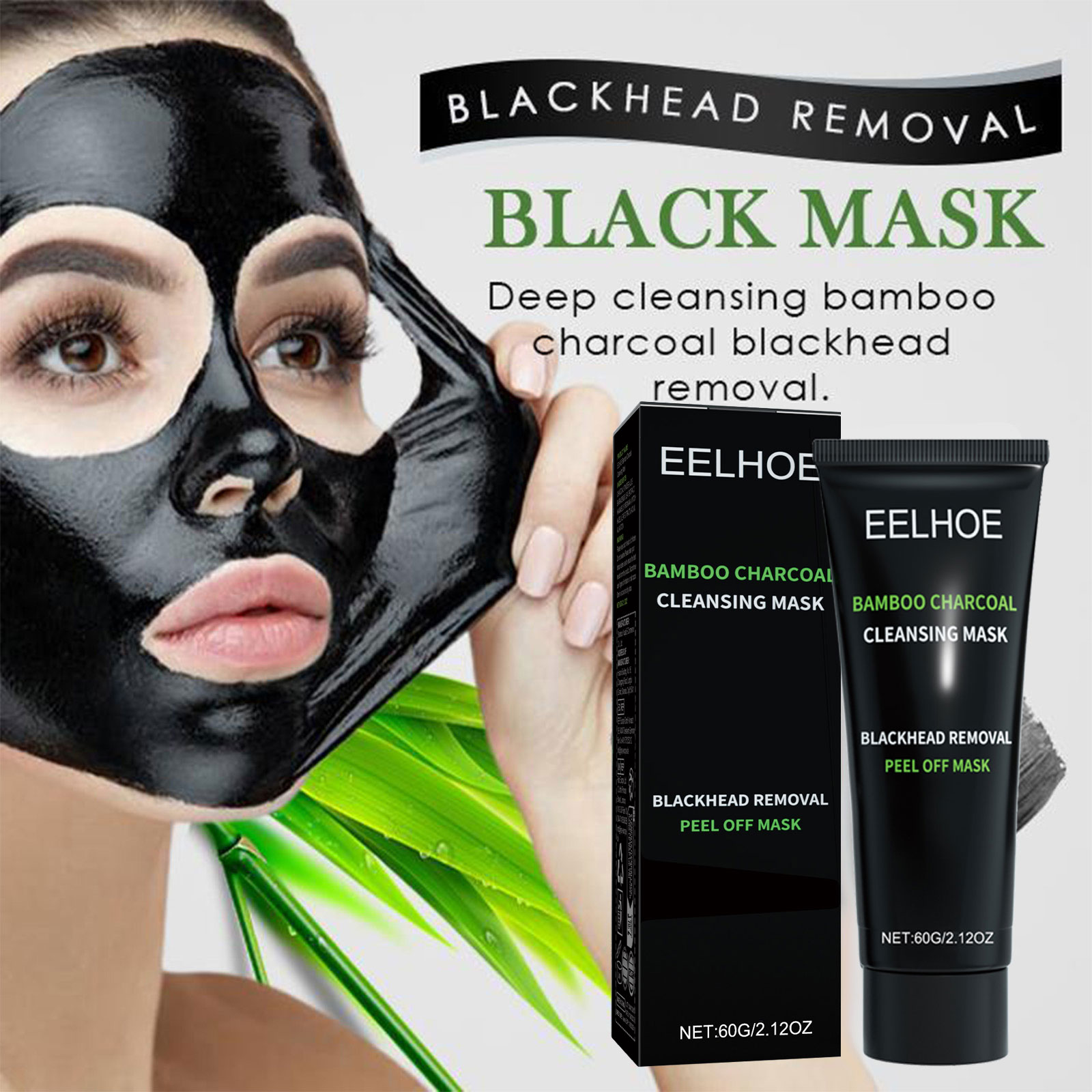 Bamboo Charcoal Tear-off Mask  - Mud Mask Kaolin のレビューと価格