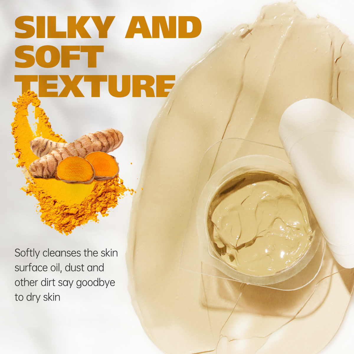 5g/0.17oz*10 Turmeric clay mud - Mud Mask Kaolin のレビューと価格