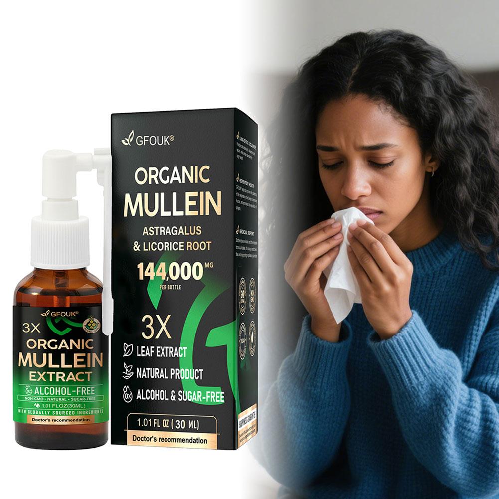 Organic Mullein Extract Lung C - Licorice Root Extract のレビューと価格
