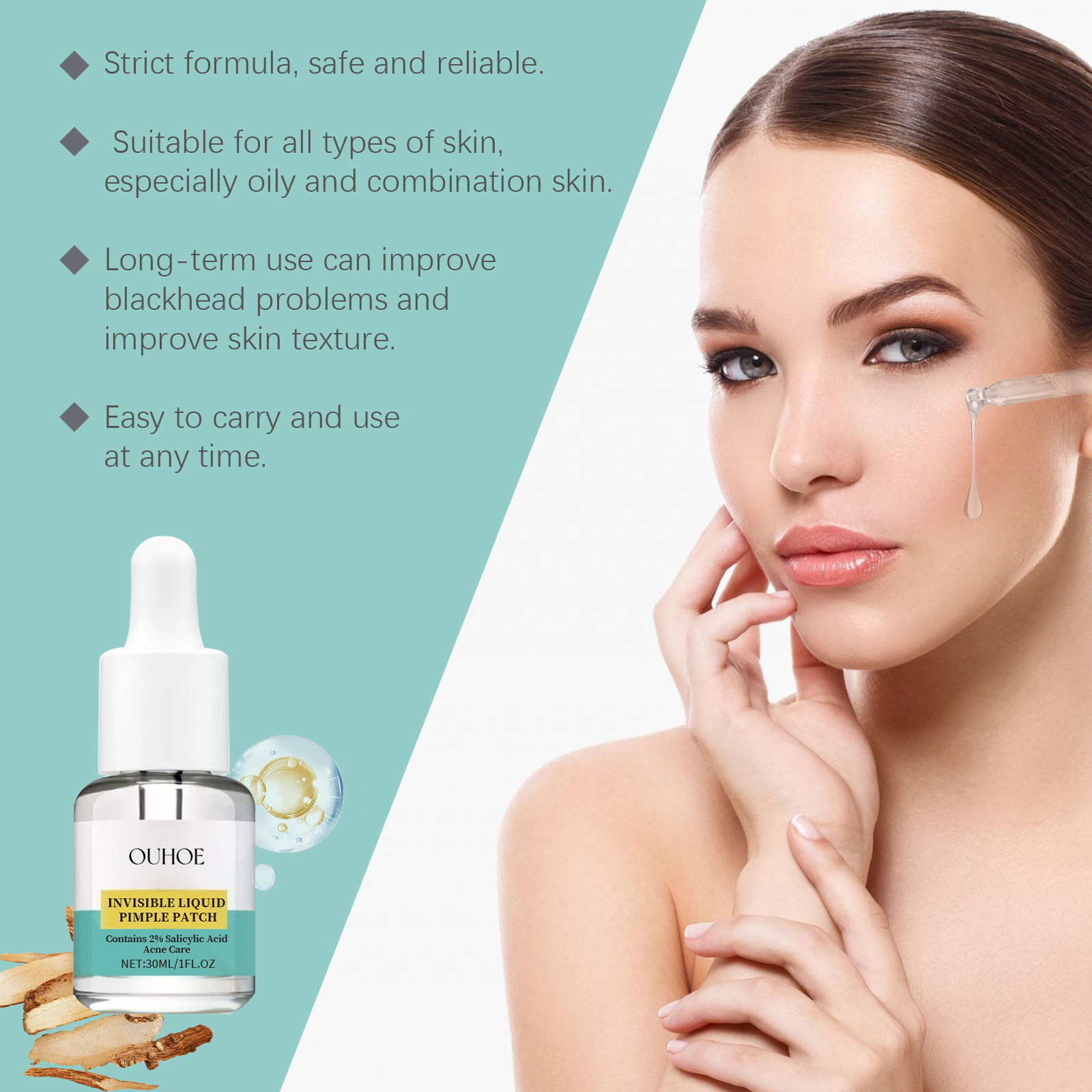 Acne Repair Facial Serum Light - Licorice Root Extract のレビューと価格