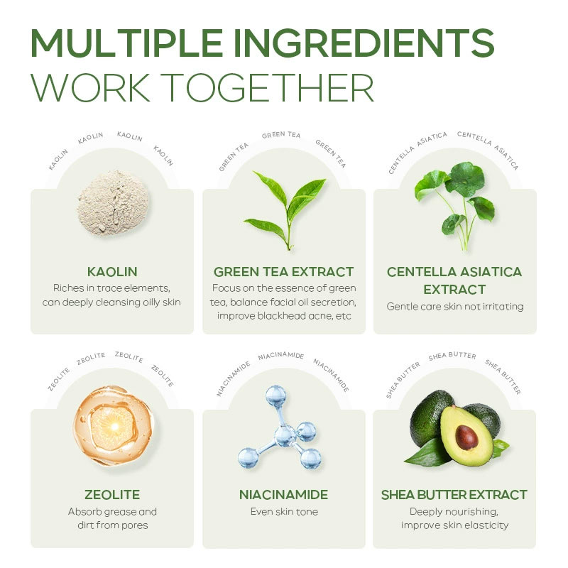 Green Tea Face Deep Cleaning M - Mud Mask Kaolin のレビューと価格