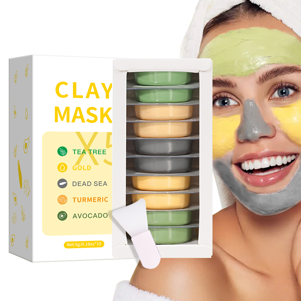 5g*10pcs Clay Mud Mask Set Hya - Mud Mask Kaolin のレビューと価格