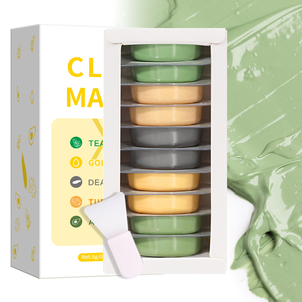 5g*10pcs Clay Mud Mask Set Hya - Mud Mask Kaolin のレビューと価格