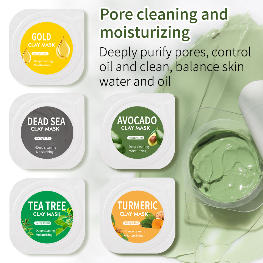 5g*10pcs Clay Mud Mask Set Hya - Mud Mask Kaolin のレビューと価格