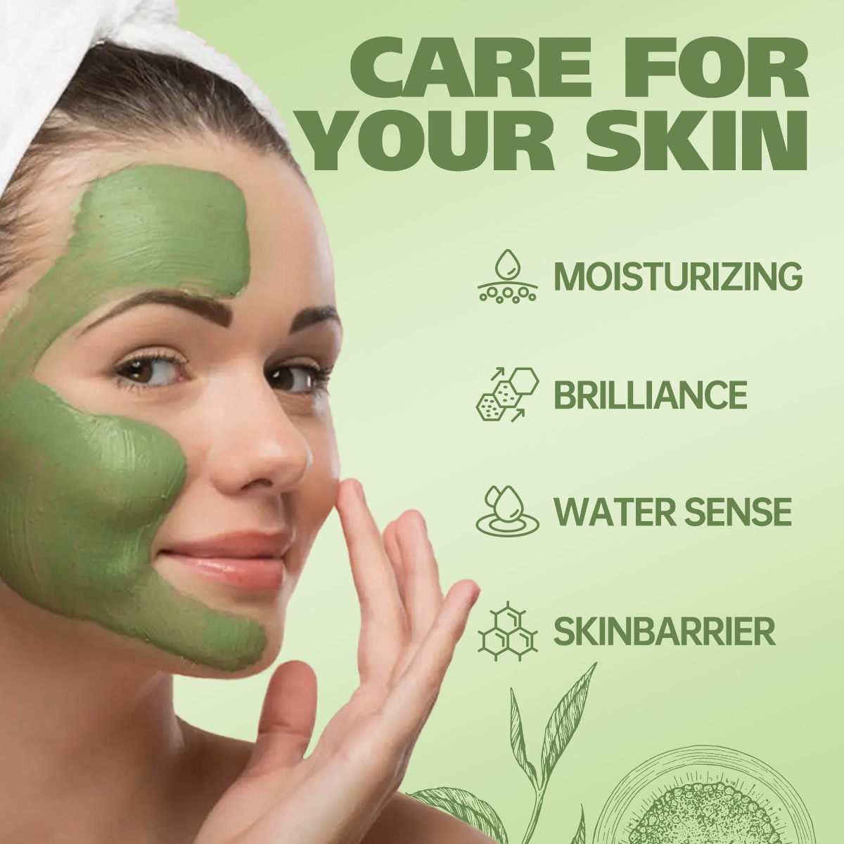 Matcha Deep Cleansing Mask Cla - Mud Mask Kaolin のレビューと価格