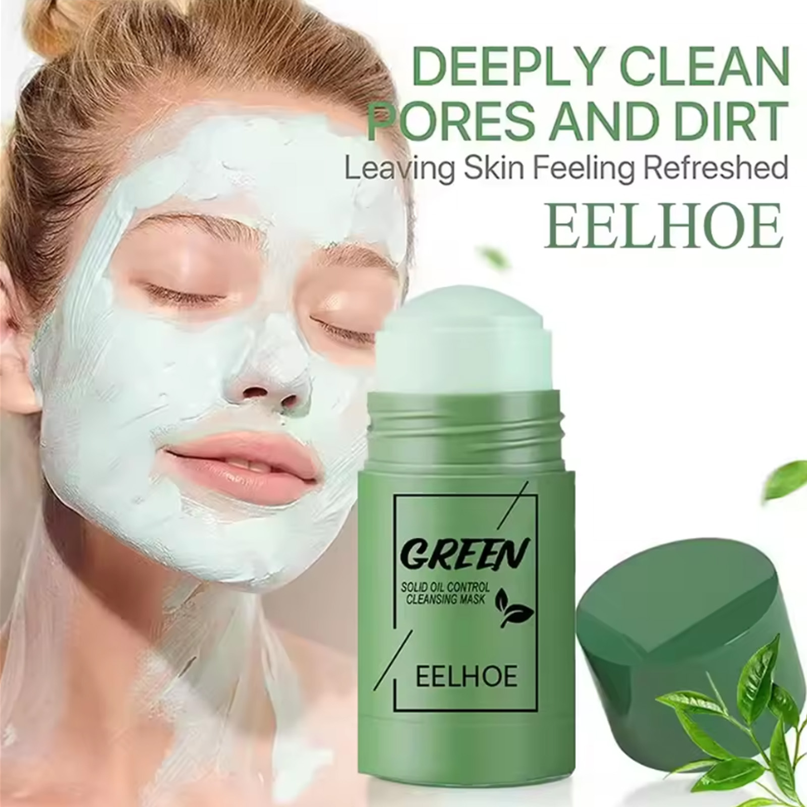 Green Tea Cleansing Solid Face - Mud Mask Kaolin のレビューと価格