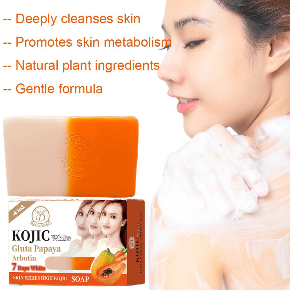 Papaya & Turmeric Handmade Soa - Kojic Acid Soap のレビューと価格